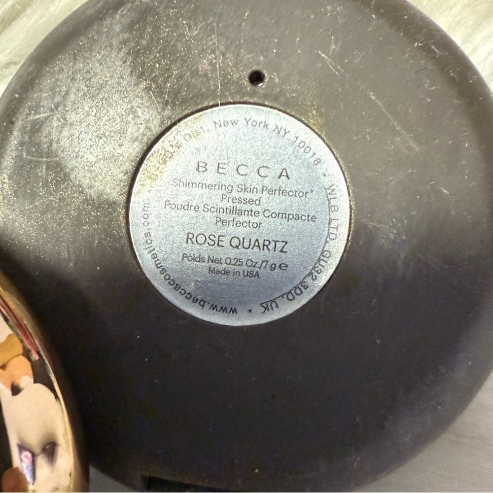 BECCA Highlighter Duo Rose Quartz + Champagne Dream Flashes Bellini Gently Used - Picture 6 of 7